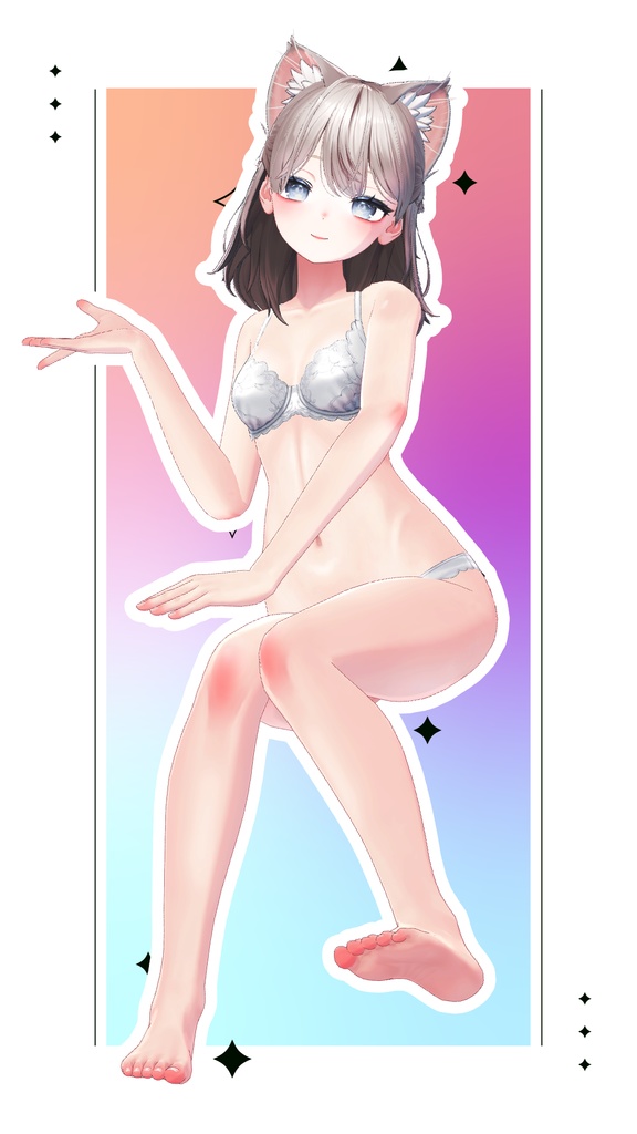 ∥ 3avatar対応 ∥ Body_Peach_Mask. ∥ Body Mask ∥