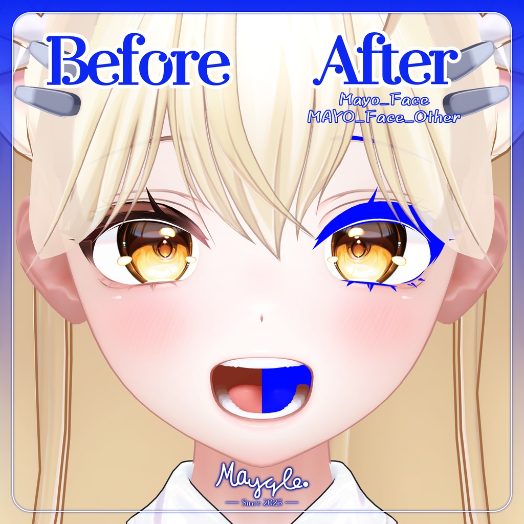 ∥ 10avatar対応 ∥ Mood_Parts_Mask. ∥ Face Mask ∥