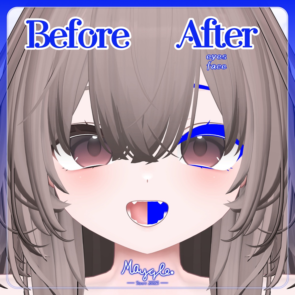 ∥ 12avatar対応 ∥ Mood_Parts_Mask. ∥ Face Mask ∥