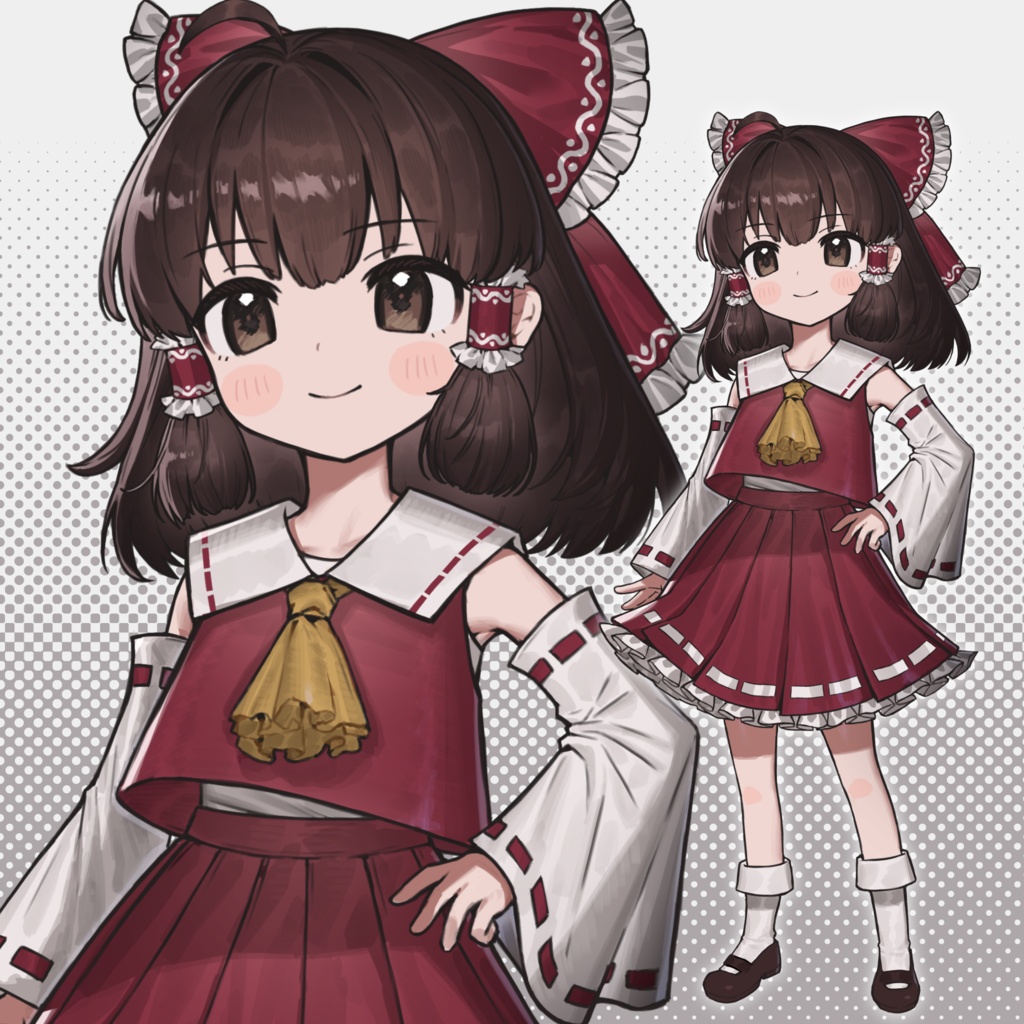 博麗霊夢立ち絵素材ver1.2