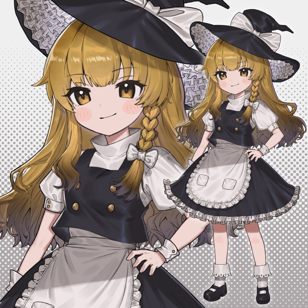 霧雨魔理沙立ち絵素材ver1.0