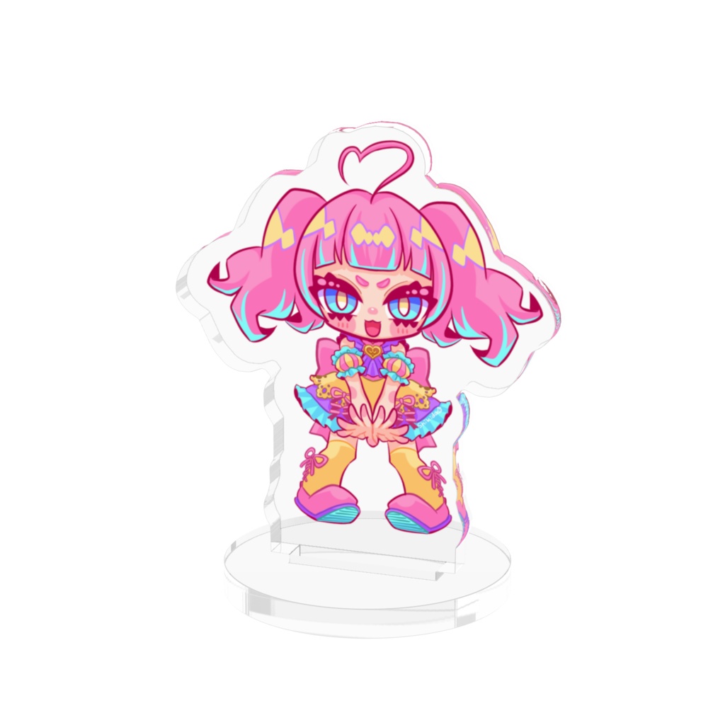 ピンクツインテちゃんアクスタ