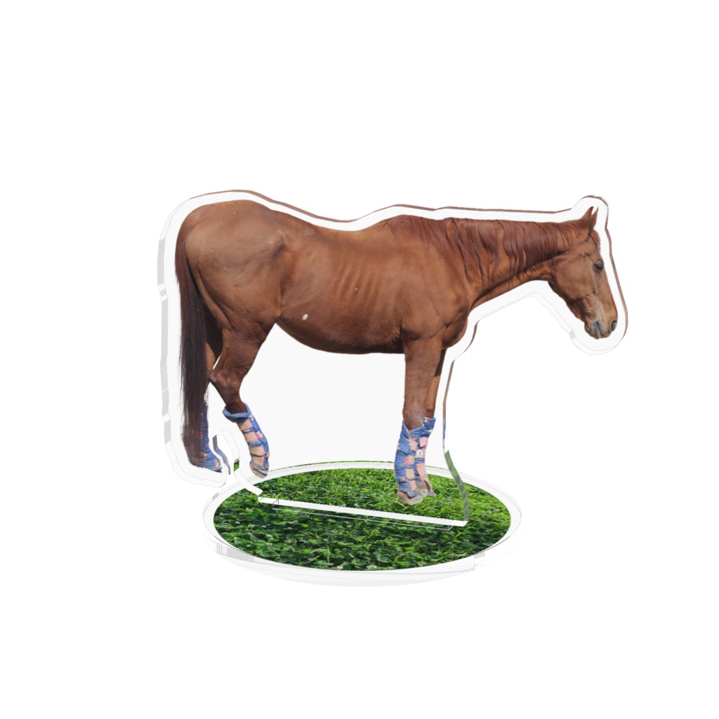 茶太郎アクスタ　横向き10x10cm