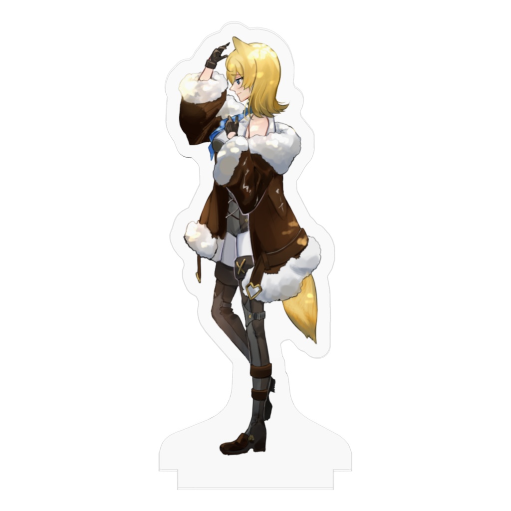 【コラボ歌ってみた動画記念】狼ニーアのアクリルスタンド【おおかみは赤ずきんに恋をした】