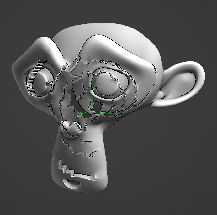 Crack EdgeSplit Modifier (ひび割れ型の辺分離)