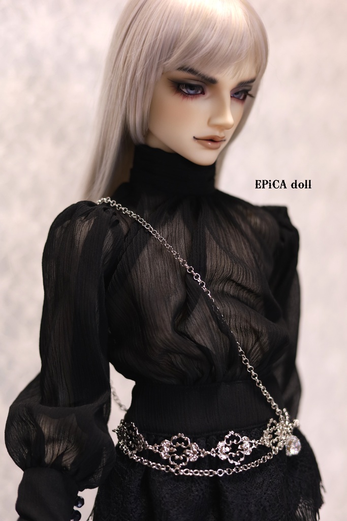 ショルダーチェーンベルト ロジウム(01)