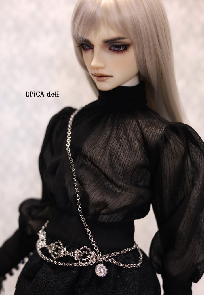 ショルダーチェーンベルト ロジウム(01)