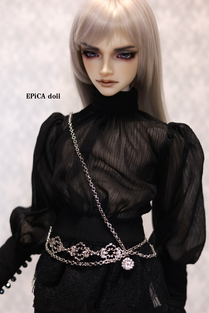 ショルダーチェーンベルト ロジウム(01)