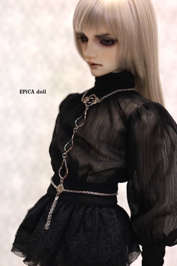 ボディチェーン ロジウム(02)