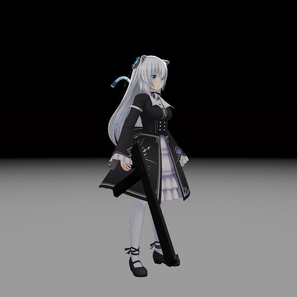 【vrchat】マシンガン/徹甲アサルトライフル/軽量型マシンガン「ARK-A」/IMR INDUSTRY武器