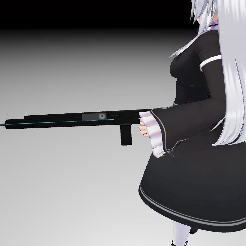 【vrchat】マシンガン/粒子アサルトライフル/軽量型マシンガン「ARK-01」/IMR INDUSTRY武器