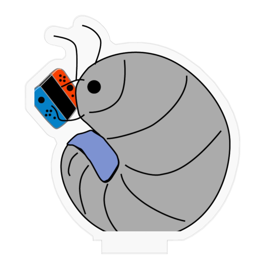 ダンゴムシのゲーム実況チャンネルアクリルフィギア