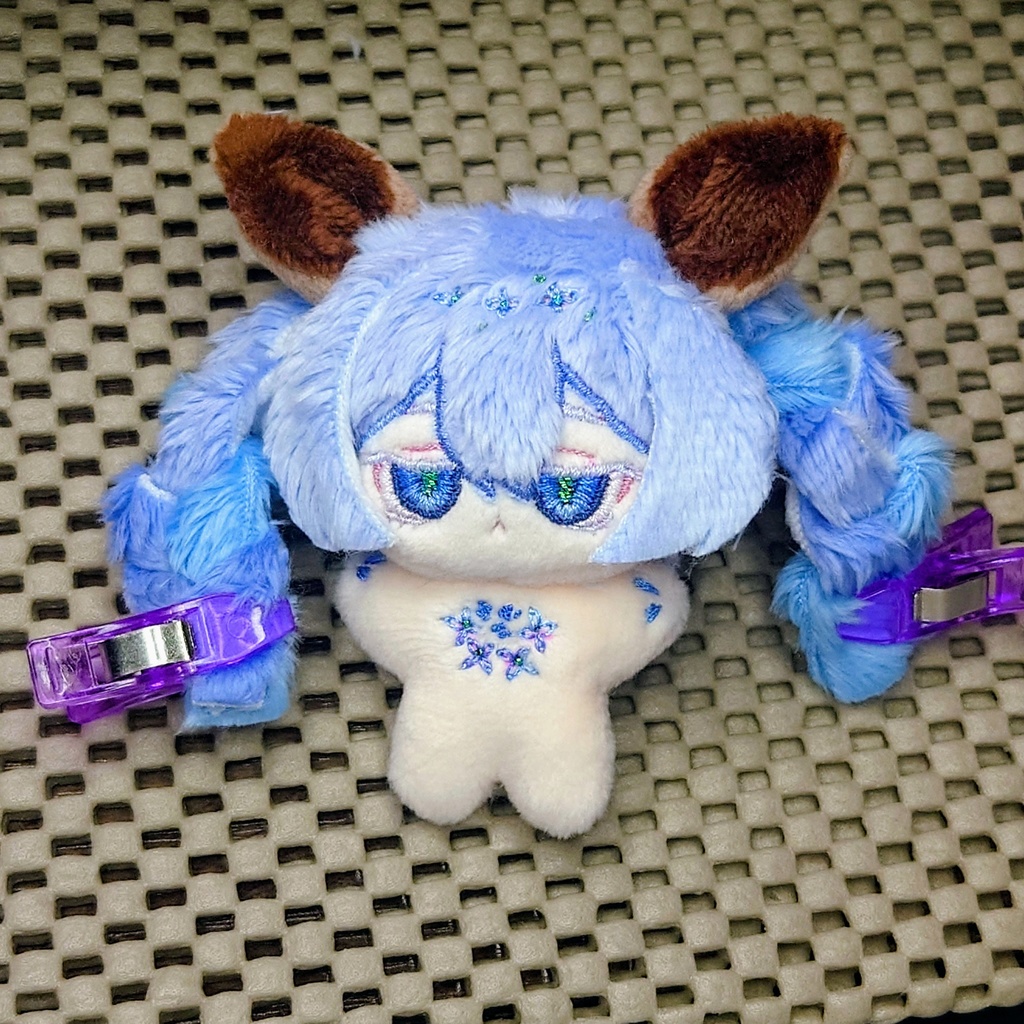 オリジナル無属性ぬいぐるみ 紫陽花カモシカpetit