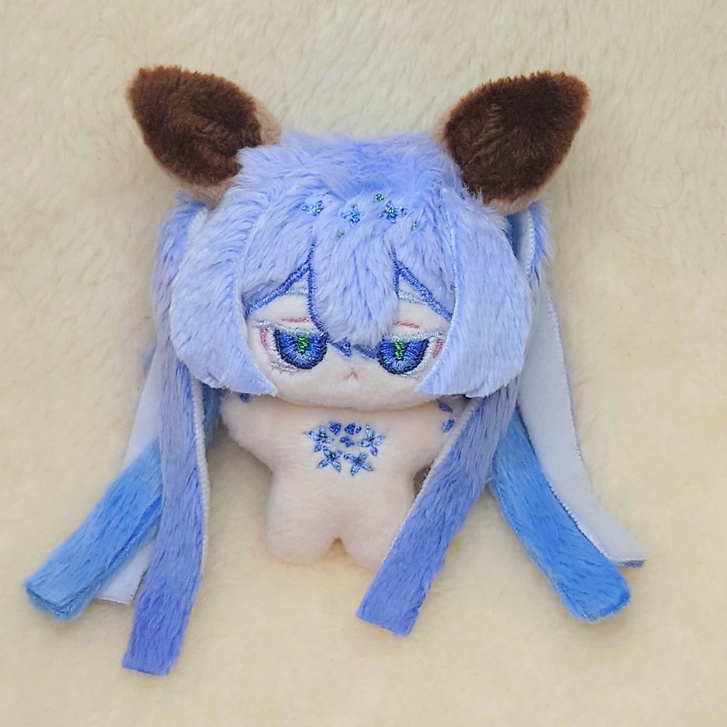 オリジナル無属性ぬいぐるみ 紫陽花カモシカpetit