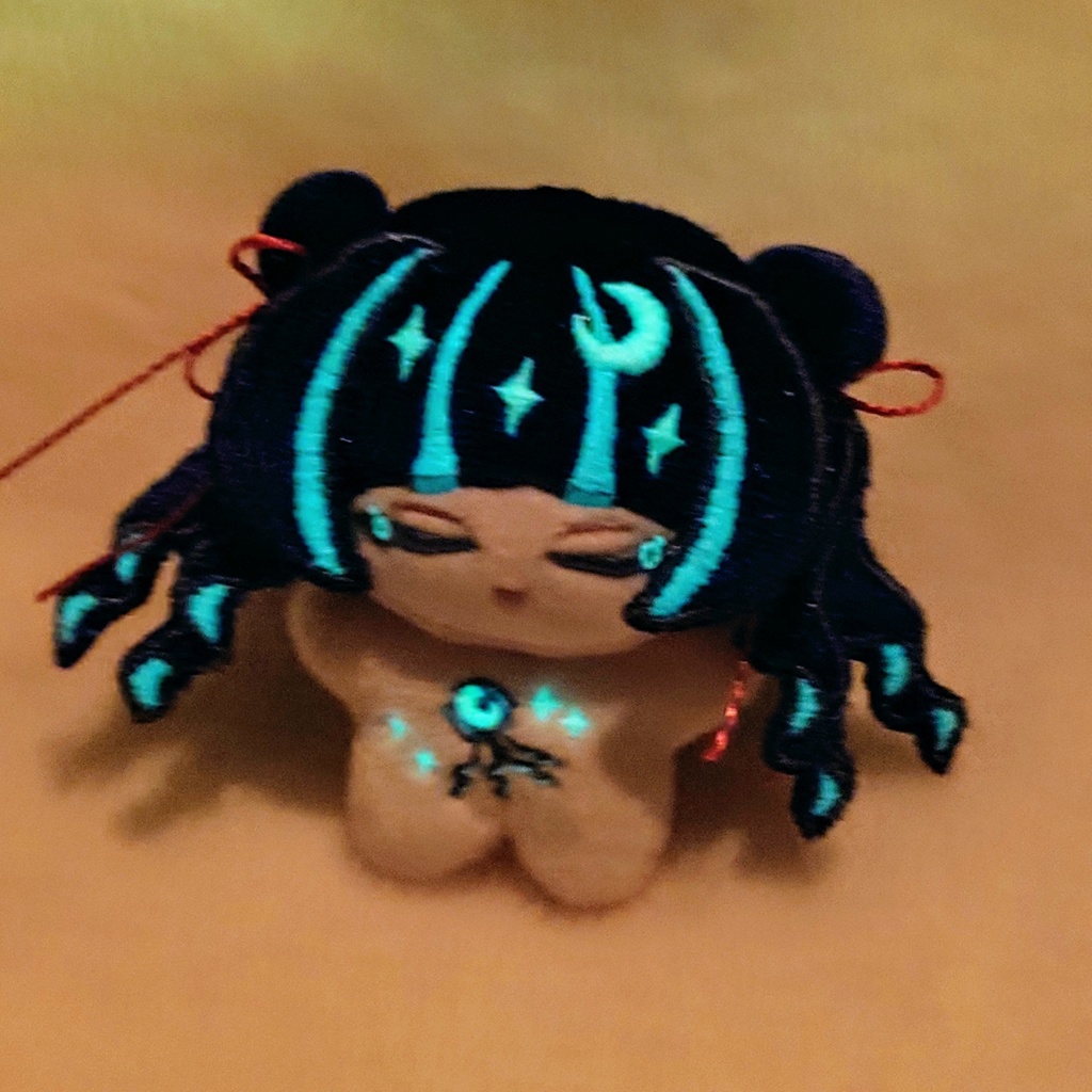 オリジナル無属性ぬいぐるみ 海月夜(ピカピカver.)