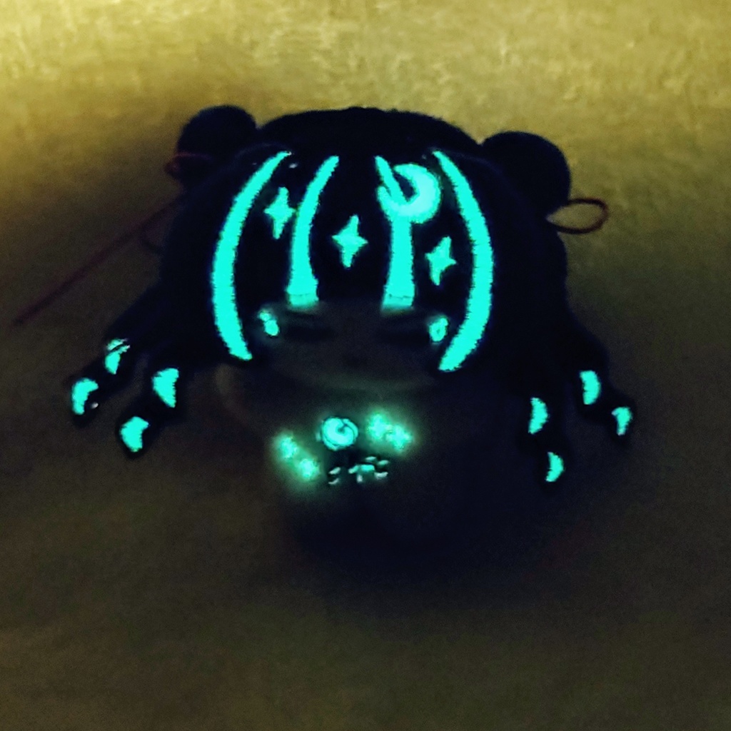 オリジナル無属性ぬいぐるみ 海月夜(ピカピカver.)