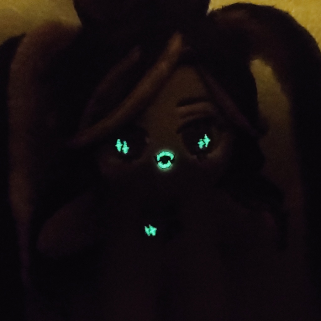 オリジナル無属性ぬいぐるみ 星占いコウモリ