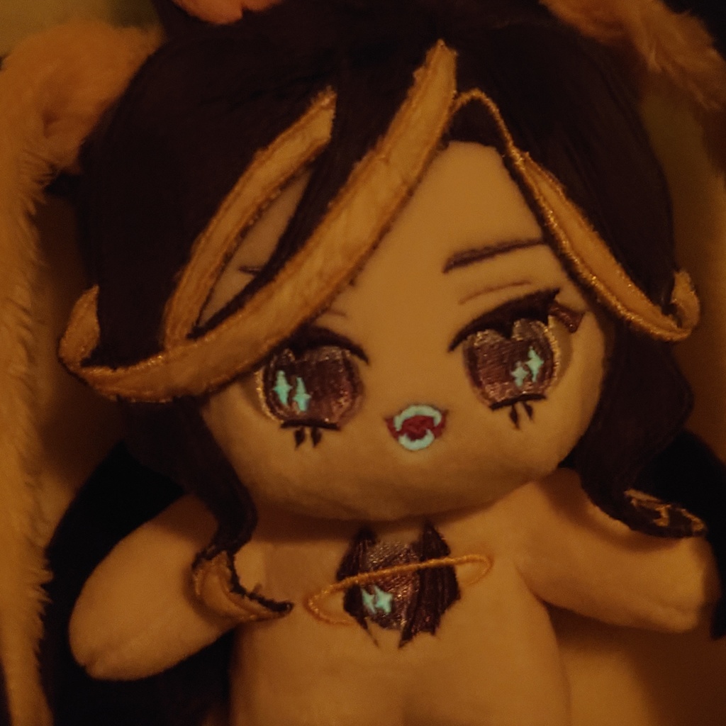 オリジナル無属性ぬいぐるみ 星占いコウモリ