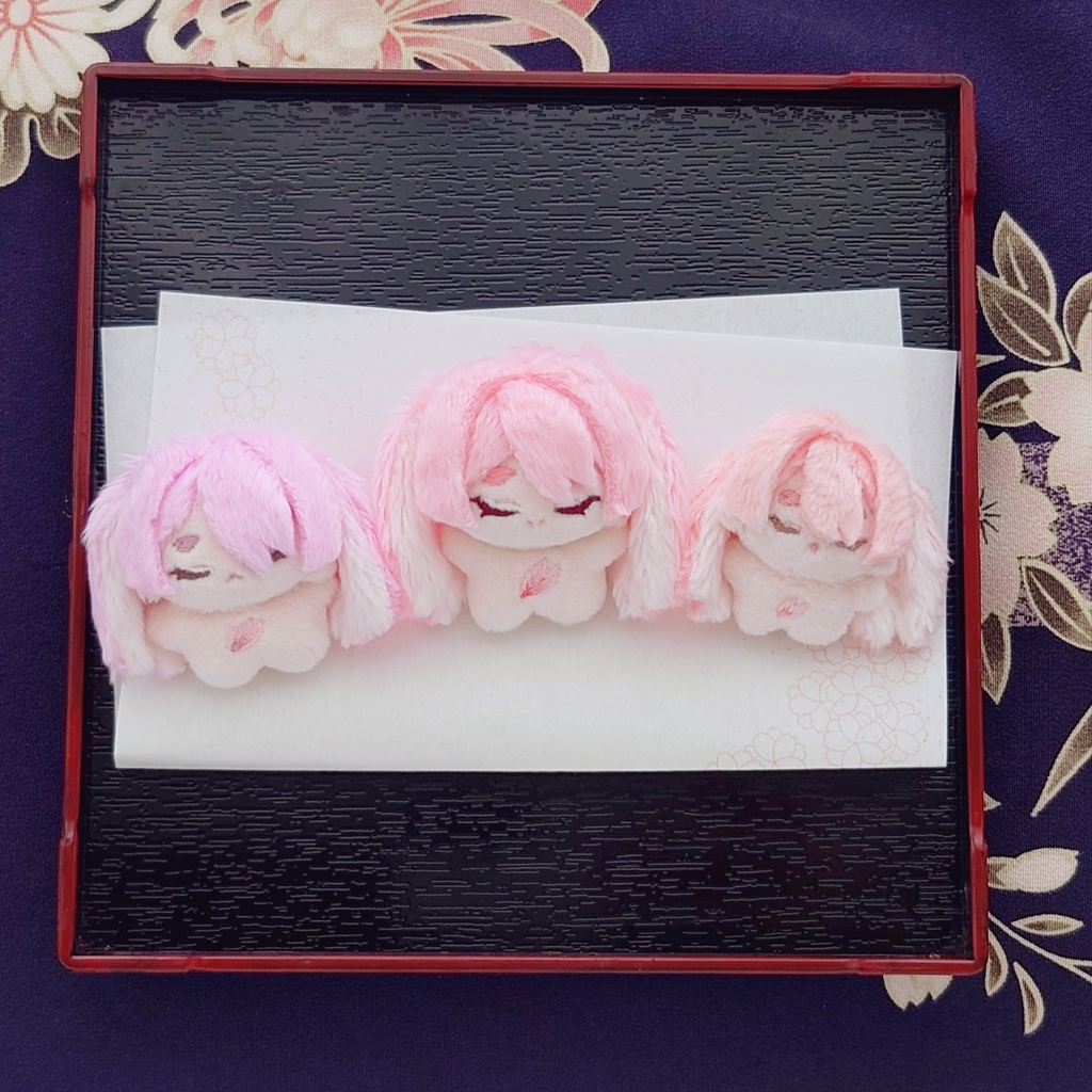 ハンドメイドぬいぐるみ 桜petit