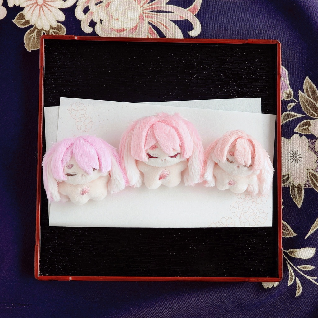 ハンドメイドぬいぐるみ 桜petit