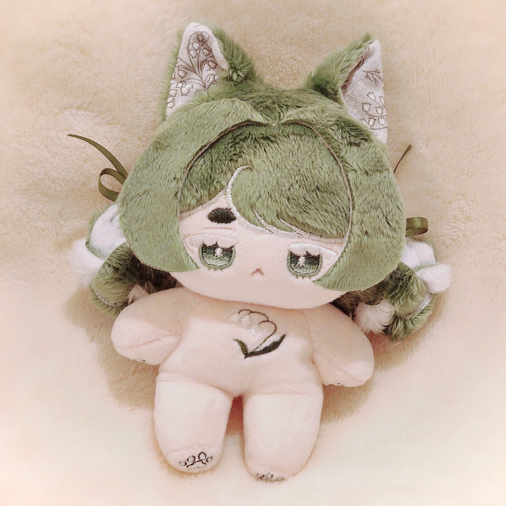 ハンドメイドぬいぐるみ 鈴蘭羊&猫