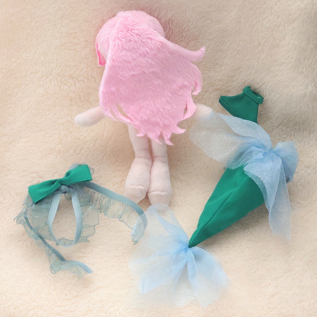 ハンドメイドぬいぐるみ アルストロメリア・マーメイド