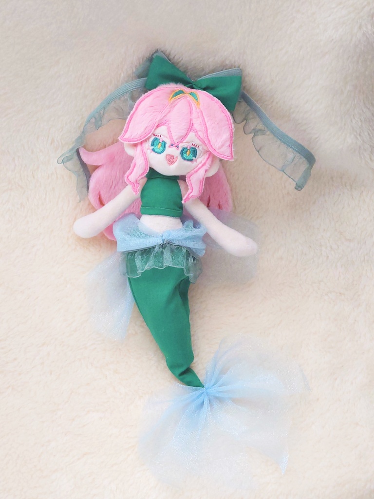 ハンドメイドぬいぐるみ アルストロメリア・マーメイド