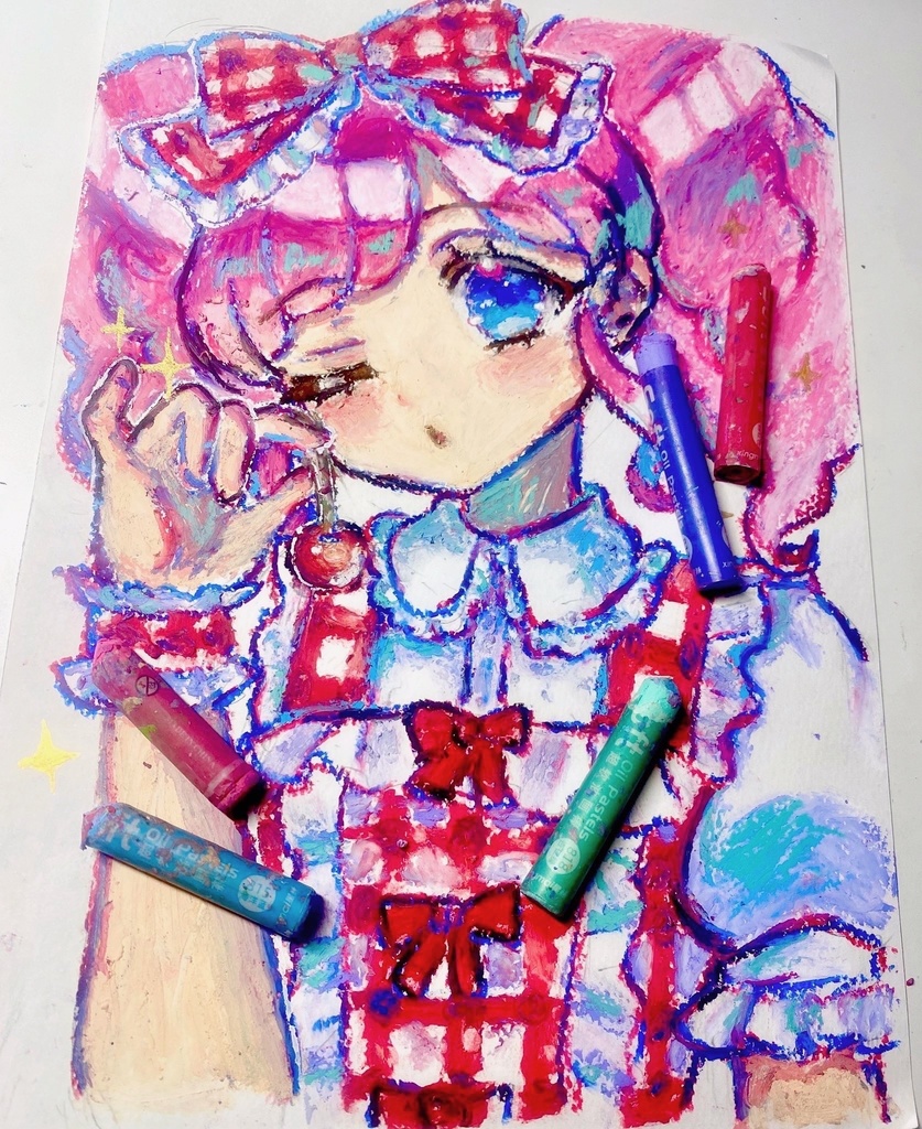 フレーム付き原画