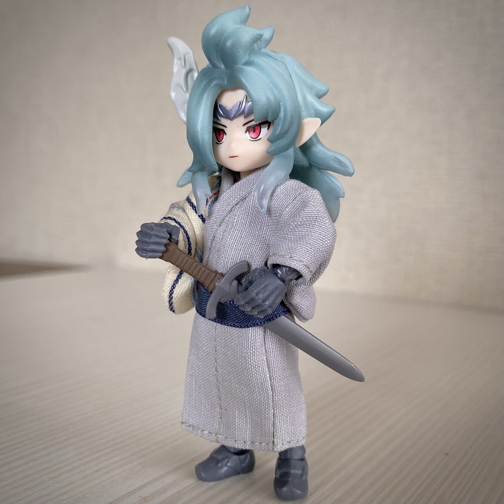 男の子用浴衣・グレー