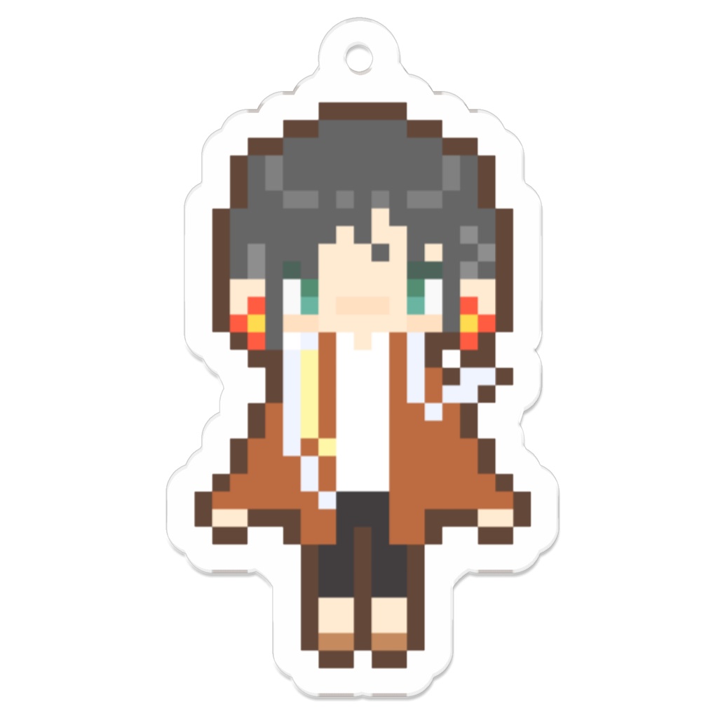 【アクキー】焙煎巳セツネ(ドット) 50×50mm