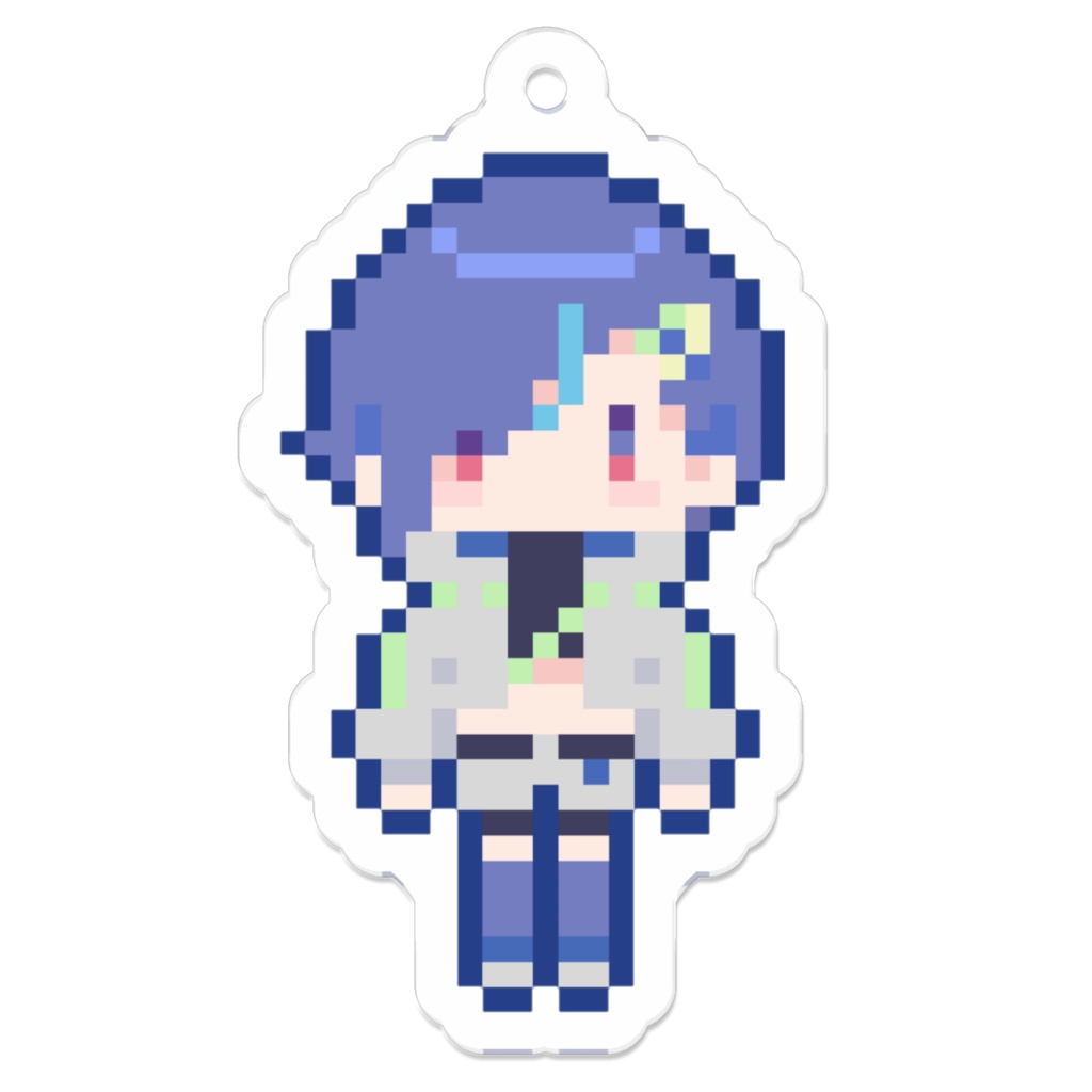 【アクキー】pupu(ドット) 50×50mm