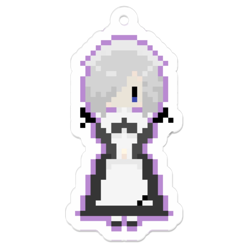 【アクキー】フロスト(ドット) 50×50mm