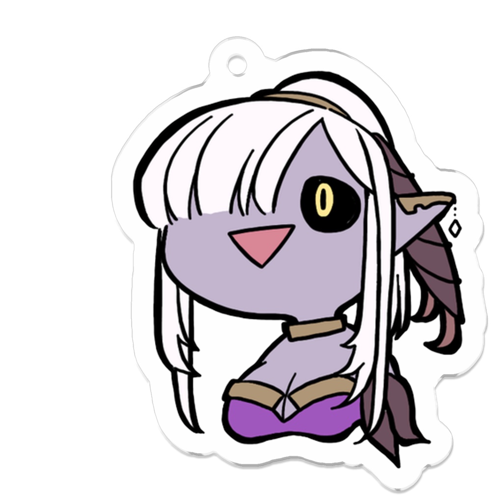 【アクキー】ちまっとにゃるラトさん 50×50mm