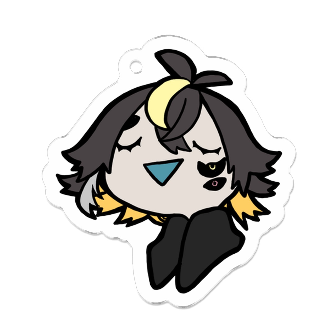 【アクキー】ちまっと眠山 50×50mm