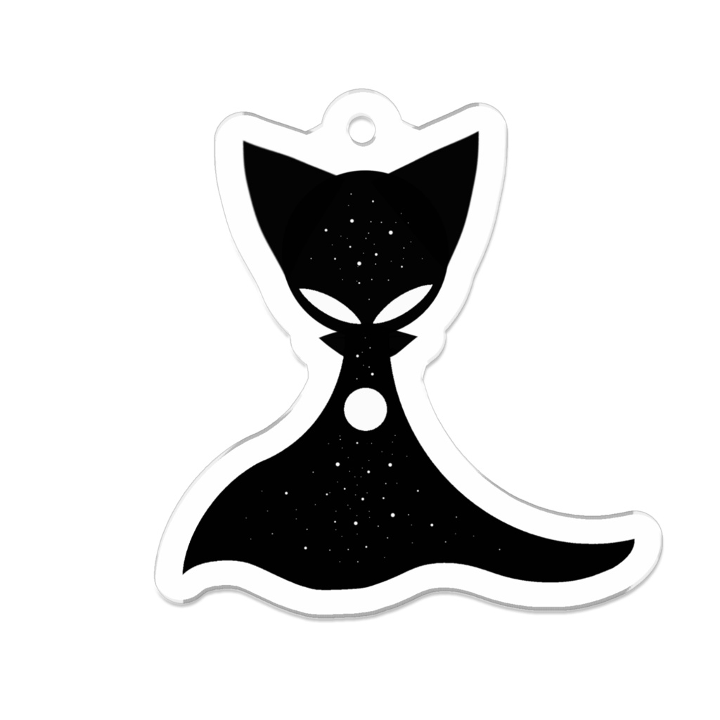 【ヨルノナニカ】アクリルキーホルダー　ルナ