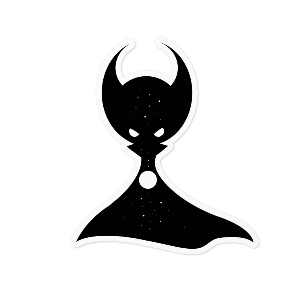 【ヨルノナニカ】ステッカー　ヘルム