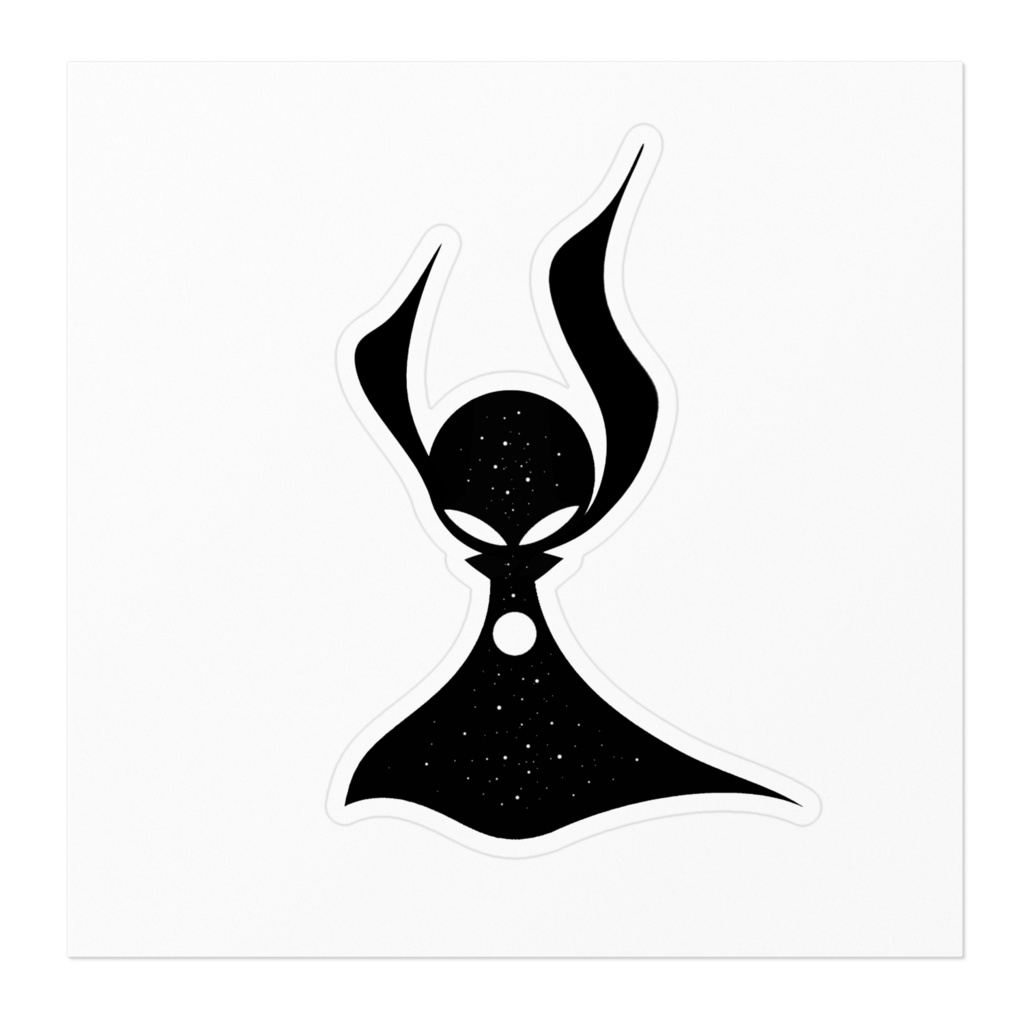 【ヨルノナニカ】ステッカー ヴェイル