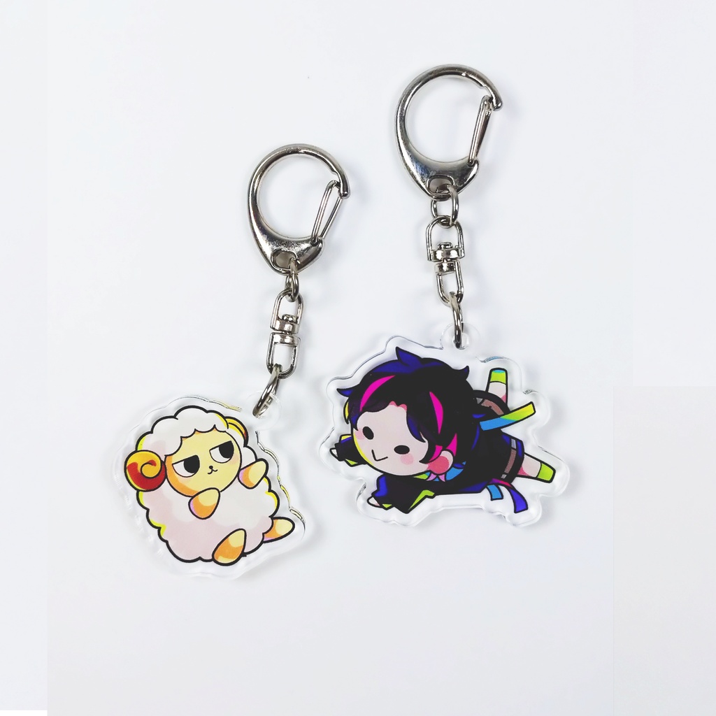 【受注生産】弦弓こめぬい&ライムちゃんアクキーBセット【7月11日まで販売】