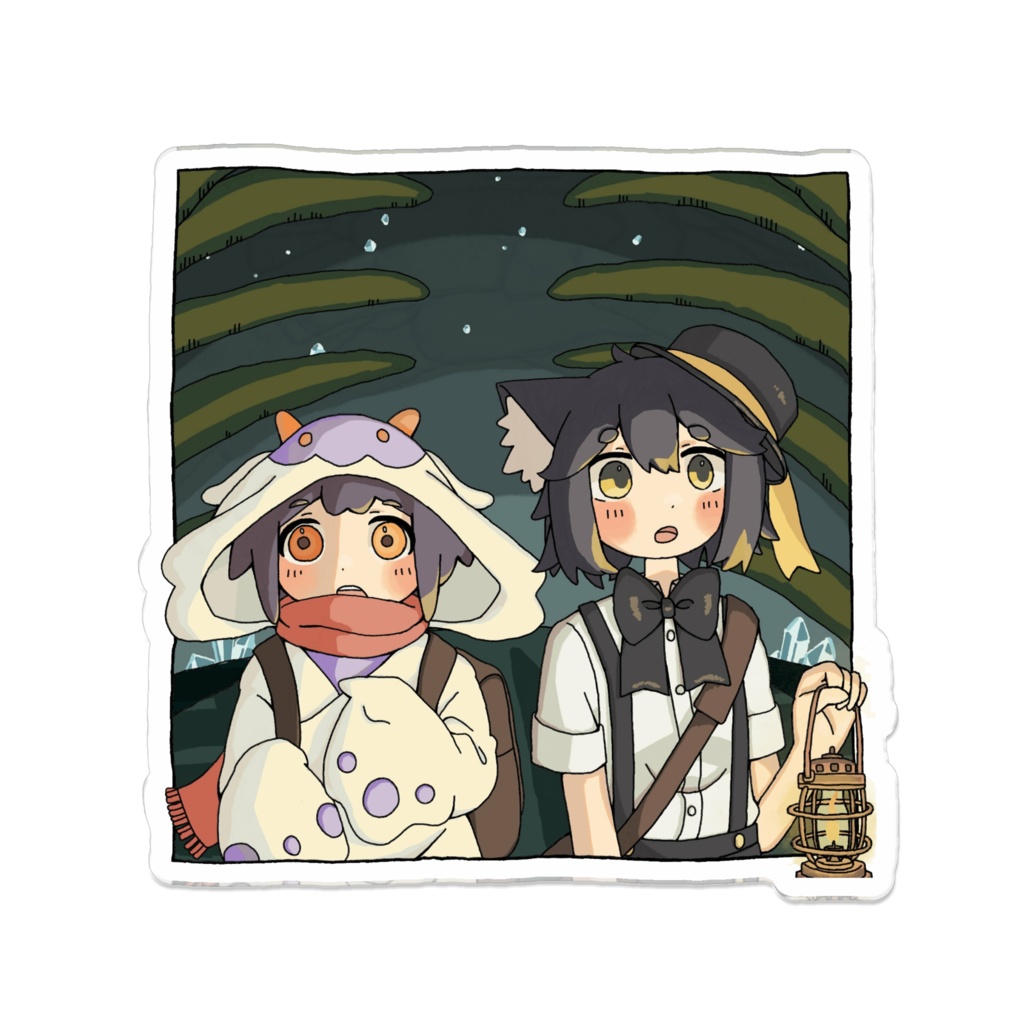 アクリルバッジ│洞窟