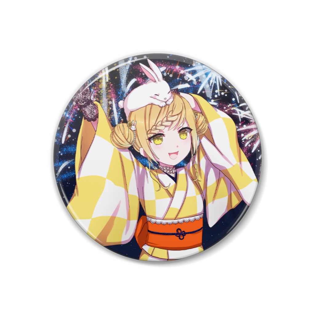 清楚女子会 夏 缶バッチ ひな乃