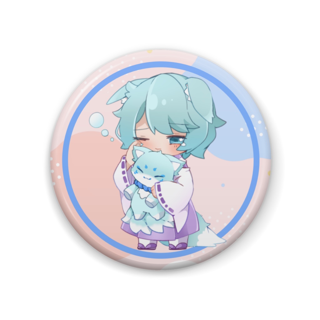 御巫の缶バッチ