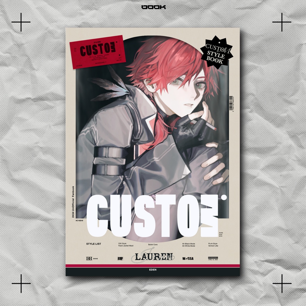 【にじそうさく11  】ローレン衣装捏造本　CUSTOM