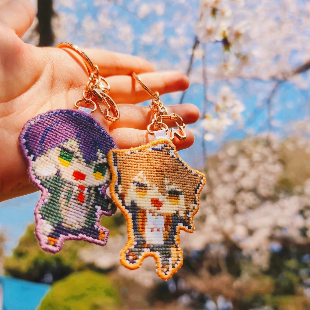 咎ぱぺキーホルダー