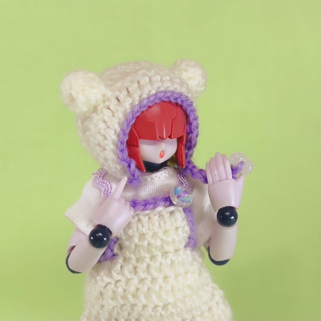 ポリニアンMMM くまみみ帽子