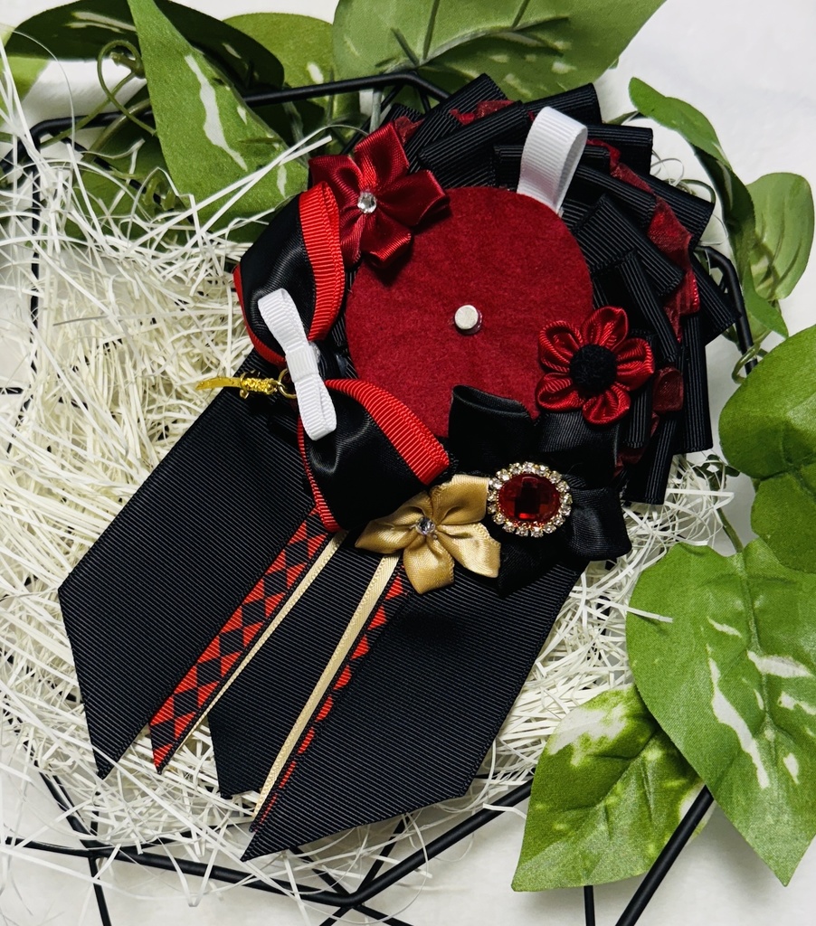 刀剣乱舞　加州清光　ロゼットキーホルダー