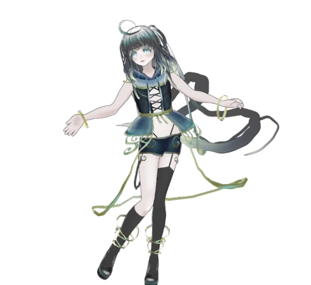 【VRoid製VRMモデル】オパール