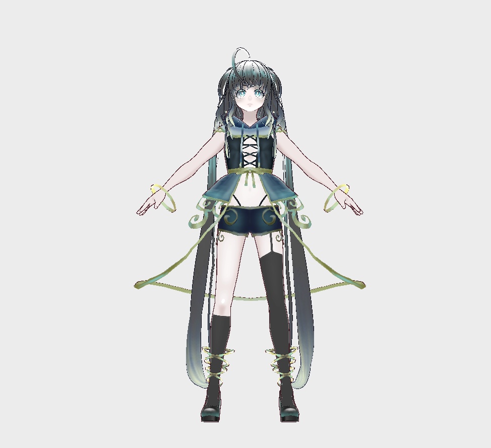 【VRoid製VRMモデル】オパール