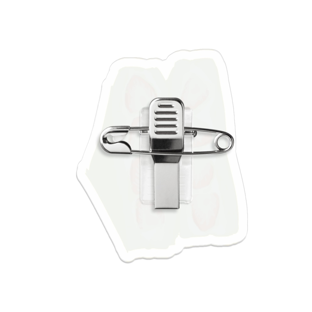 いちごサンドアクリルバッチ