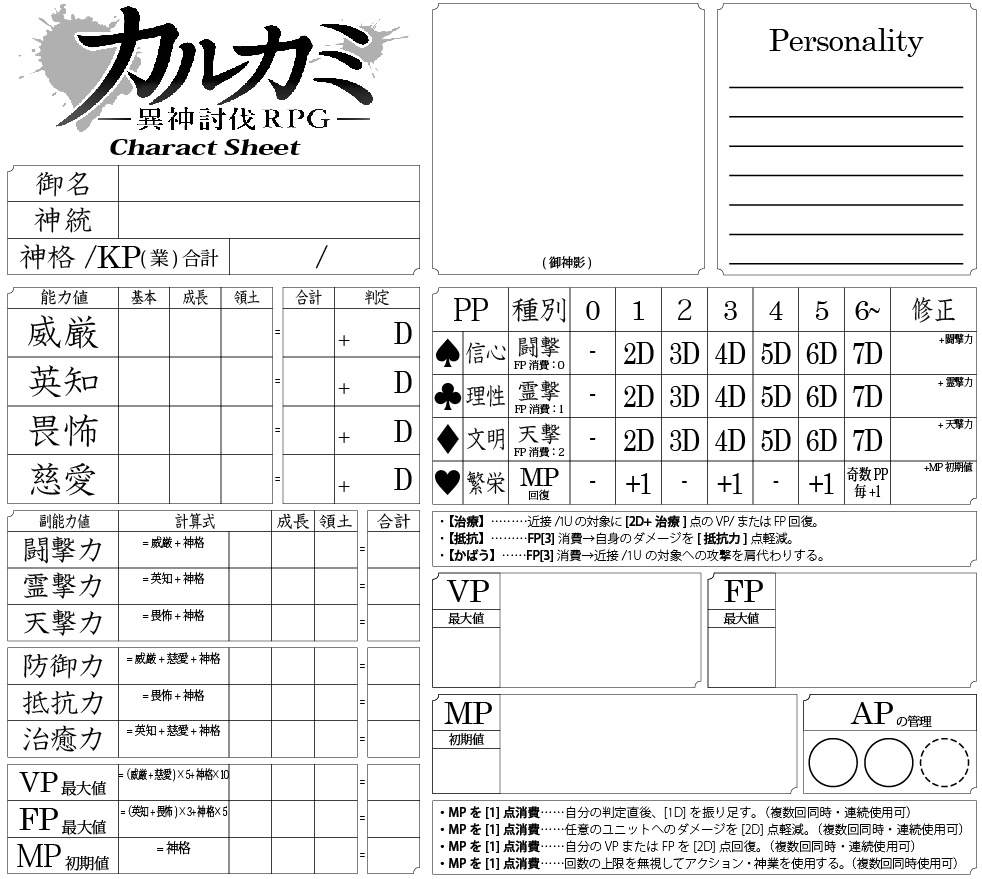 カルカミ ー異神討伐RPG― Advanced!!