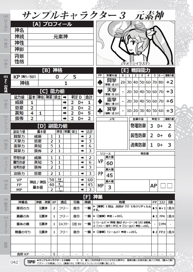 カルカミ~異神討伐TRPG~3rd Edition 体験版